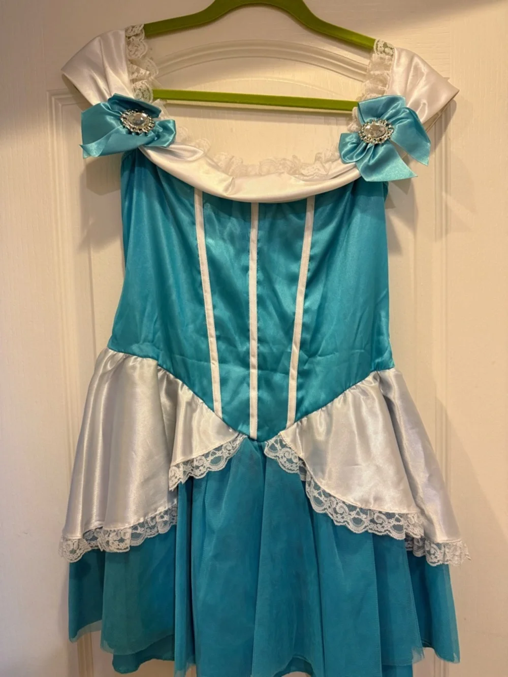 Adult Cinderella Costume Short Skirt - Picture 1 of 4